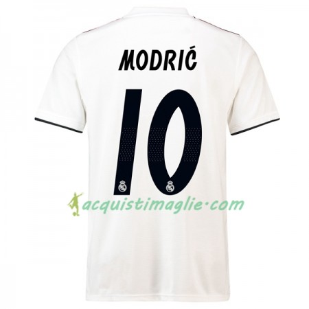 Divisa di Calcio Real Madrid Modric 10 Prima 2018/2019